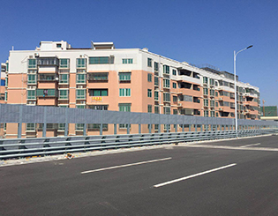 福建廈漳高速橋梁聲屏障項目圖片2